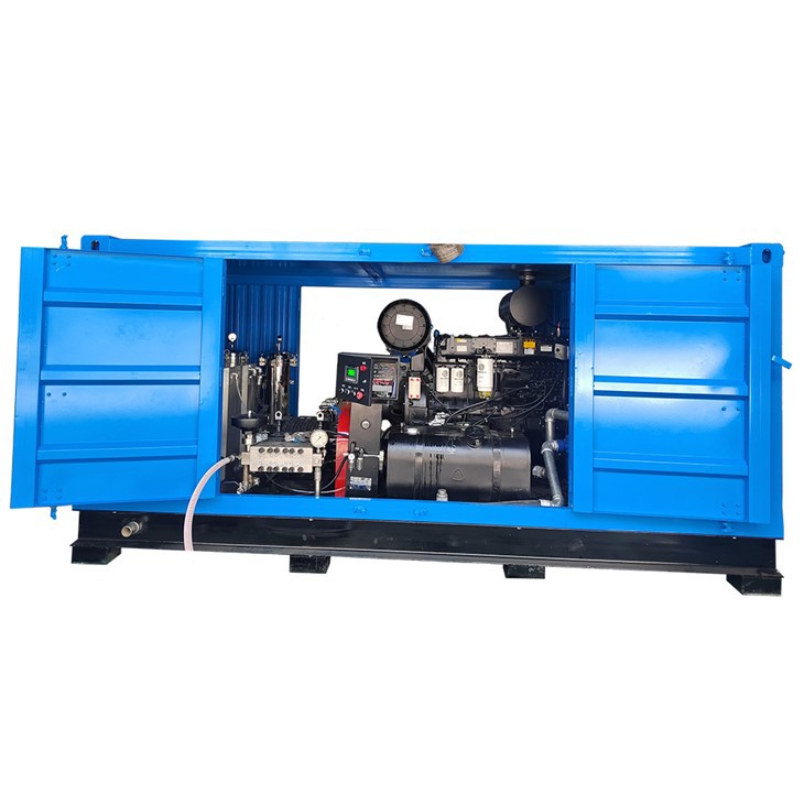 2200bar 녹 제거 울트라 고압 블라스팅 기계