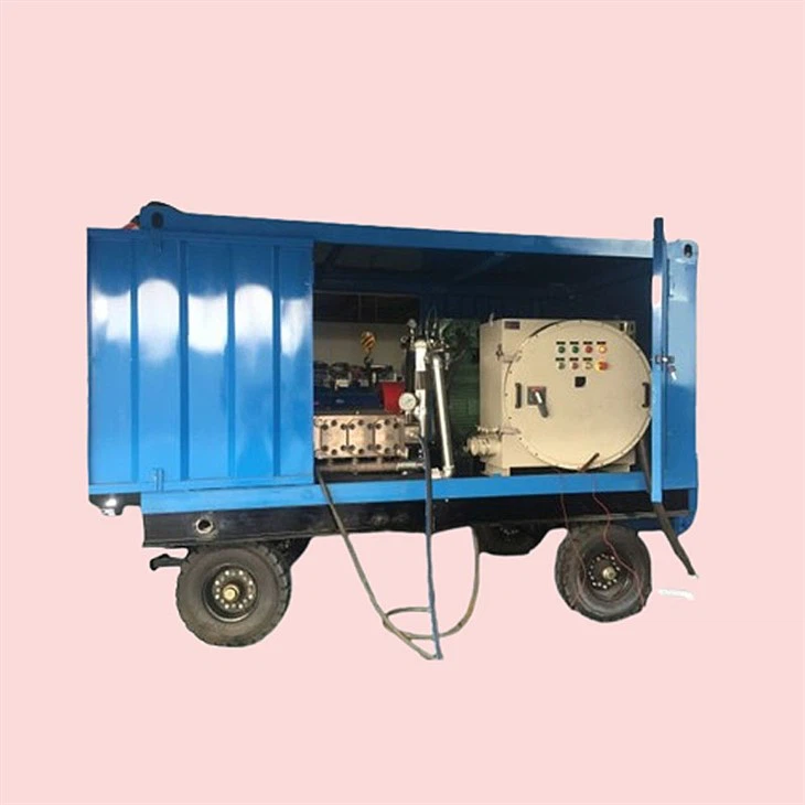 폭발 방지 석유화학 청소 하이드로 블래스터 장비