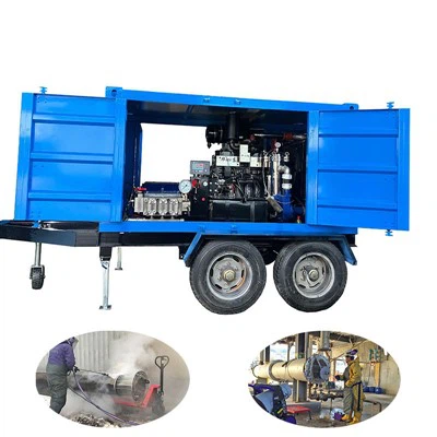 10000PSI 산업 파이프 라인 청소 수력 발사 기계