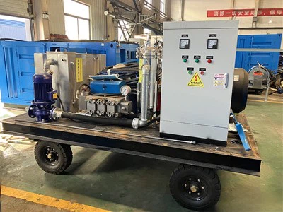 1200bar 70Lpm 하이드로 블라스팅 머신