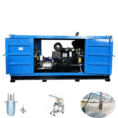 1200BAR 반응기 자동 청소 수력 블라스팅 머신