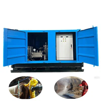 1400bar 응축기 자동 청소 수력 발사 시스템