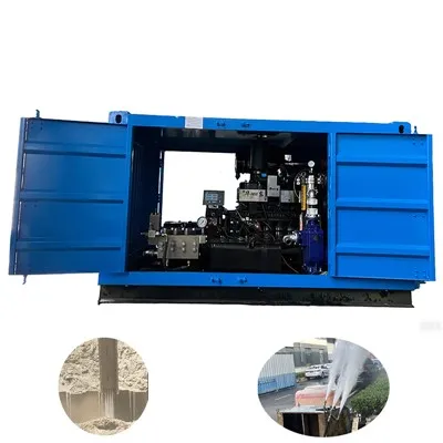 220lpm 고압 워터 제트 보조 드릴링 필링 기계