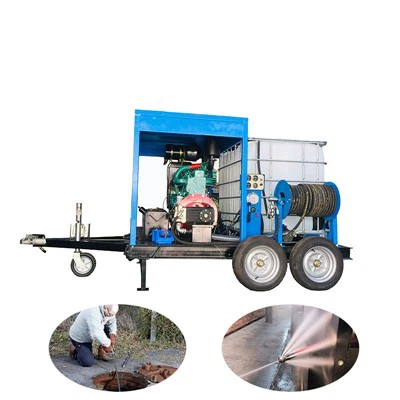 25MPA 배수 하수관 하이드로 제트기