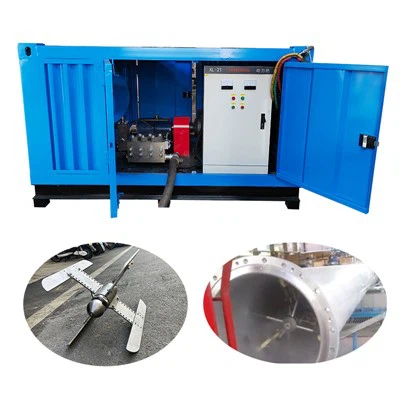 대형 산업용 파이프 청소 하이드로 제트기 장비